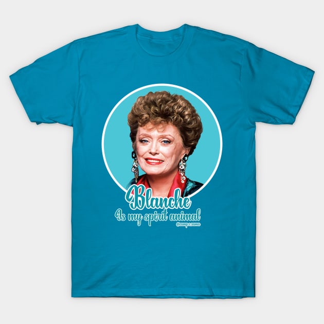 Blanche Devereaux T-Shirt by Camp.o.rama